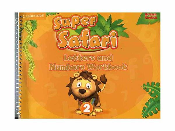 کتاب Super Safari 2 British Letter And Number Workbook