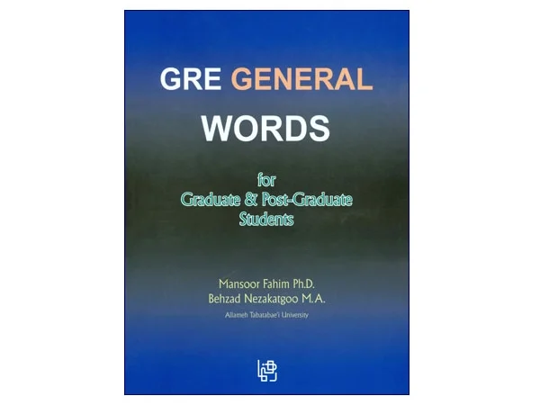 کتاب GRE General Words