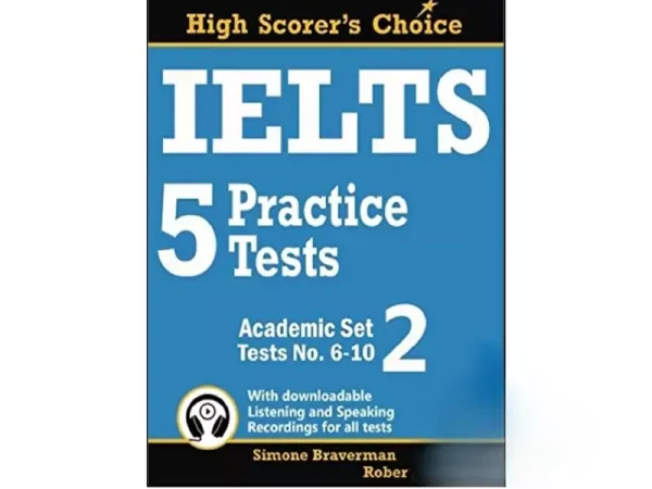 کتاب IELTS 5 Practice Tests Academic Set 2 Tests No 6-10