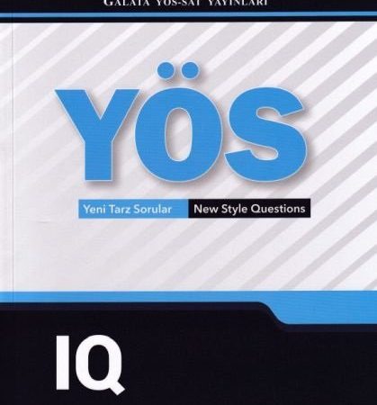 کتاب IQ Soru Bankası intelligence quotient YOS