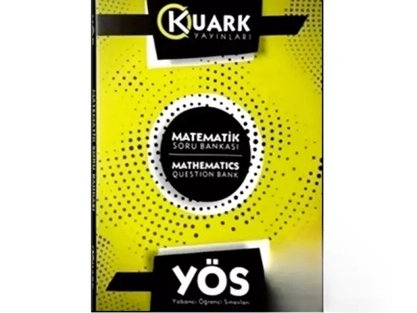 کتاب Kuark Yayınları YÖS Matematik Soru Bankası