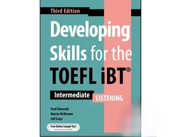 کتاب developing skills for the toefl ibt intermediate listening 3rd