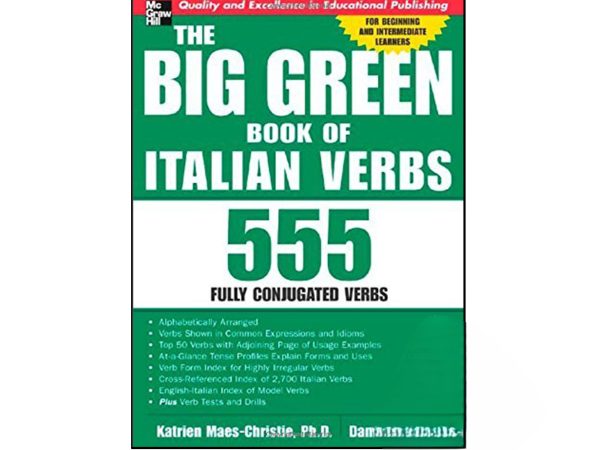 کتاب The Big Green Book of Italian Verbs