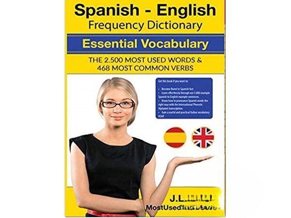 کتاب Spanish-English Frequency Dictionary Essential Vocabulary
