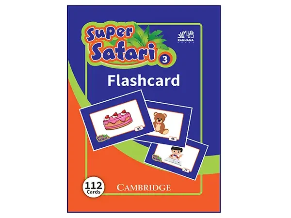 فلش کارت Super Safari 3 Flashcard
