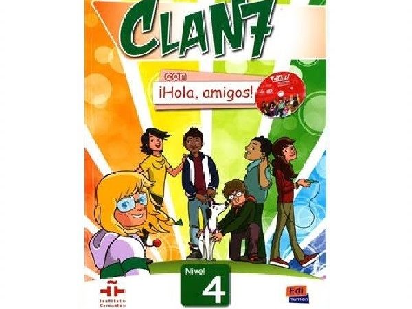کتاب CLAN 7- HOLA AMIGOS! 4