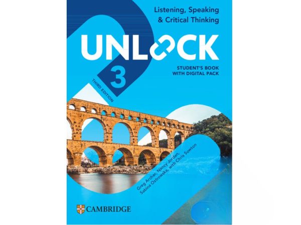 کتاب Unlock 3 3rd Listening Speaking and Critical Thinking
