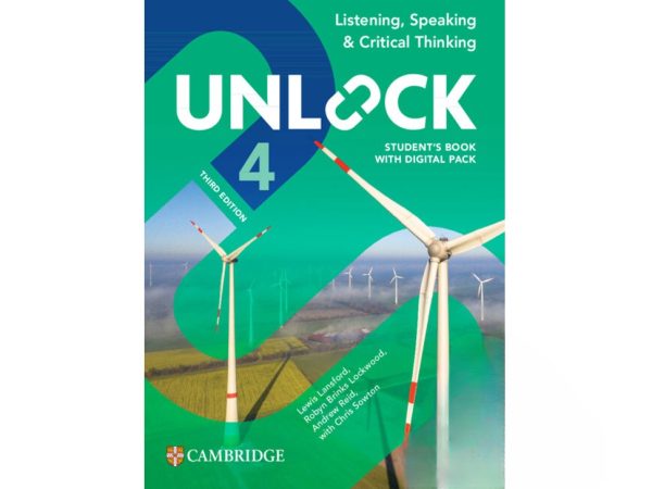 کتاب Unlock 4 3rd Listening Speaking and Critical Thinking